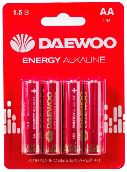 Алкалиновая батарейка DAEWOO 5029781 ENERGY Alkaline 2021