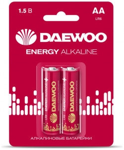 Алкалиновая батарейка DAEWOO 5029750 ENERGY Alkaline 2021