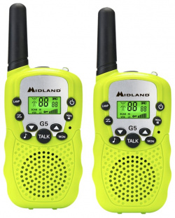 Комплект радиостанций MIDLAND С1357 01 G5 yellow