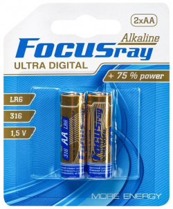 Батарейки Focusray 624559 ULTRA DIGITAL