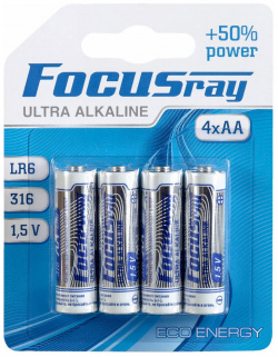 Батарейки Focusray 622456 ULTRA ALKALINE