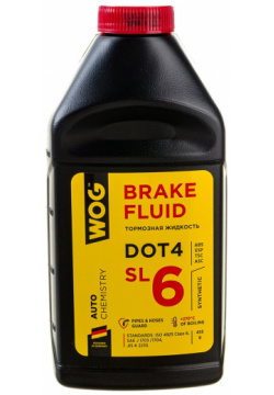 Тормозная жидкость WOG WGC0142 DOT 4