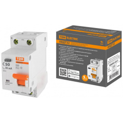 Автоматический выключатель дифференциального тока TDM  SQ0202 0511