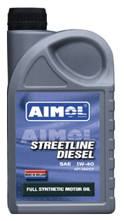 Синтетическое моторное масло AIMOL 8717662396922 Streetline Diesel 5w40
