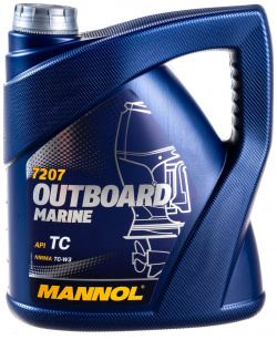 Полусинтетическое моторное масло MANNOL 1428 OUTBOARD MARINE
