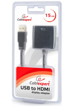 Видеоадаптер конвертер Cablexpert  A USB3 HDMI 02