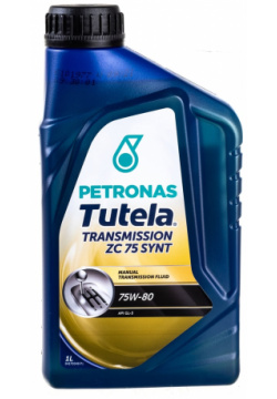 Синтетическое трансмиссионное масло Petronas 76044E18EU TUTELA CARZC75 SYNTH 75W80