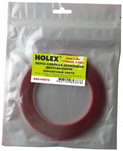 Акриловая двусторонняя клейкая лента Holex  HAS 93878