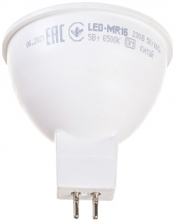 Светодиодная лампа IEK ИЭК  LLE MR16 5 230 65 GU5
