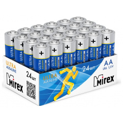 Щелочная батарея Mirex  23702 LR6 B24
