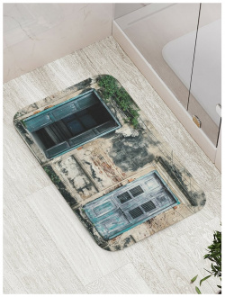 Противоскользящий коврик для ванной  сауны бассейна JOYARTY bath_16412 Старинное жилье