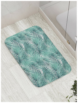 Противоскользящий коврик для ванной  сауны бассейна JOYARTY bath_36042 Заросли джунглей