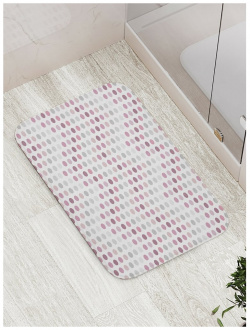Противоскользящий коврик для ванной  сауны бассейна JOYARTY bath_23321 Скрытые зигзаги