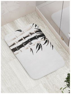 Противоскользящий коврик для ванной  сауны бассейна JOYARTY bath_15785 Бамбуковые формы