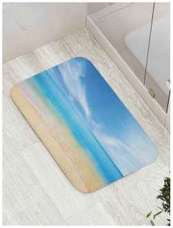 Противоскользящий коврик для ванной  сауны бассейна JOYARTY bath_29205 Морская гладь