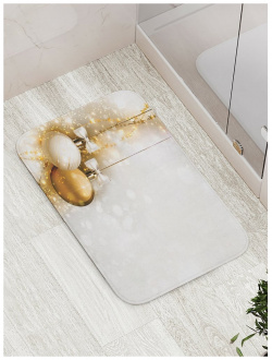 Противоскользящий коврик для ванной  сауны бассейна JOYARTY bath_20294 Шарики праздничные
