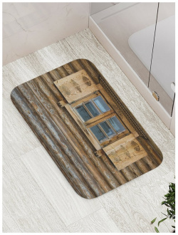 Противоскользящий коврик для ванной  сауны бассейна JOYARTY bath_16674 Загляни в окошко