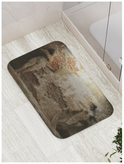Противоскользящий коврик для ванной  сауны бассейна JOYARTY bath_9949 Тайное искусство
