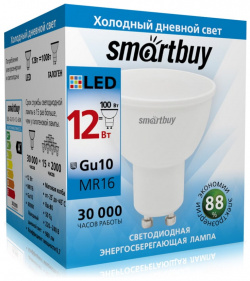 Лампа Smartbuy  SBL GU10 12 60K