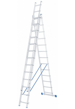 Алюминиевая трехсекционная лестница СИБРТЕХ  97823