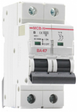 Автоматический выключатель AKEL 400033 ВА47 MCB N 2P B16 AC