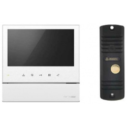 Комплект видеодомофона и вызывной панели COMMAX  CDV 70H2 White/AVC305B