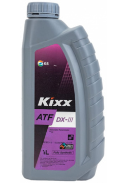 Синтетическое трансмиссионное масло KIXX L2509AL1E1 ATF DX III