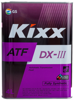 Синтетическое трансмиссионное масло KIXX L250944TE1 ATF DX III