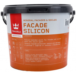 Силикон модифицированная краска для фасадов Tikkurila 700011475 FACADE SILICON