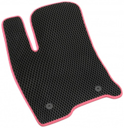 Водительский коврик для Lifan X60 I 2012  2022 Vicecar 1EV27003 розовый