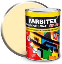 Алкидная эмаль Farbitex 4300006006 ПФ 115