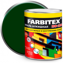 Алкидная эмаль Farbitex 4300001596 ПФ 115