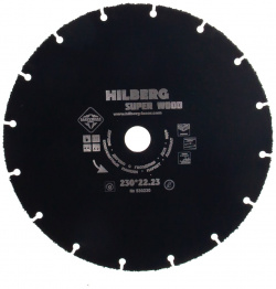 Карбид вольфрамовый отрезной диск Hilberg 530230 Super Wood