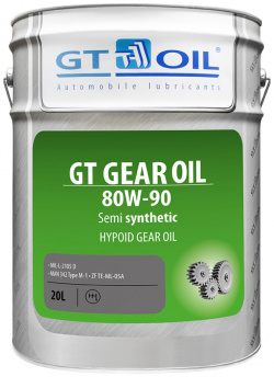 Масло GT OIL 8809059407097 Gear SAE 80W 90 API GL 4
