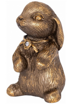 Статуэтка BOGACHO 22708/бронзовый Кролик Эйприл