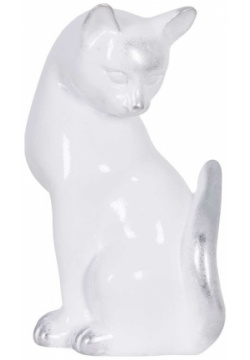 Статуэтка BOGACHO 22690/белый Кошка Грация