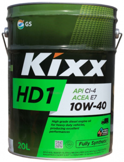 Синтетическое моторное масло KIXX L2061P20E1 HD1 10W40