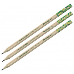 Чернографитный карандаш Berlingo BP00860 Green Series
