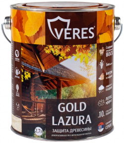 Пропитка VERES 44942 Gold Lazura №12