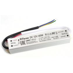 Электронный трансформатор для светодиодной ленты FERON 48054 LB007
