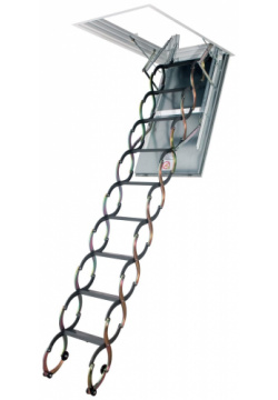 Металлическая огнестойкая лестница FAKRO 860136 LSF
