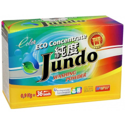 Экологичный концентрированный порошок для стирки цветного белья Jundo 4903720020104 Color