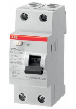 Дифференциальный автомат ABB 2CSF202003R3400 FH202