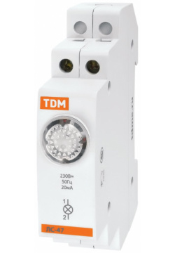 Сигнальная кнопка TDM SQ0214 0007 ЛС 47