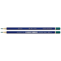 Заточенный акварельный карандаш Vista Artista 611382 524 Бирюзовый темный  Turquoise blue dark