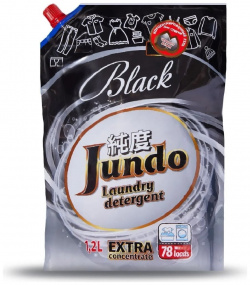 Концентрированный гель для стирки черного белья Jundo 4903720020159 Black