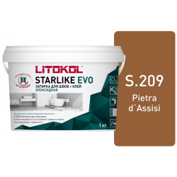 Эпоксидный состав для укладки и затирки мозаики LITOKOL 499210002 STARLIKE EVO