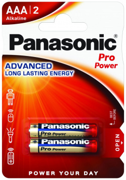 Элементы питания Panasonic 7452 LR03 PRO POWER