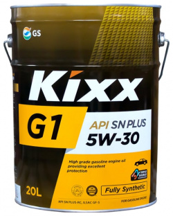 Синтетическое моторное масло KIXX L2101P20E1 G1 SN Plus 5w 30