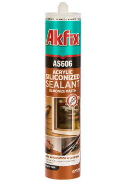Силиконизированный акриловый герметик Akfix AA001 AS606